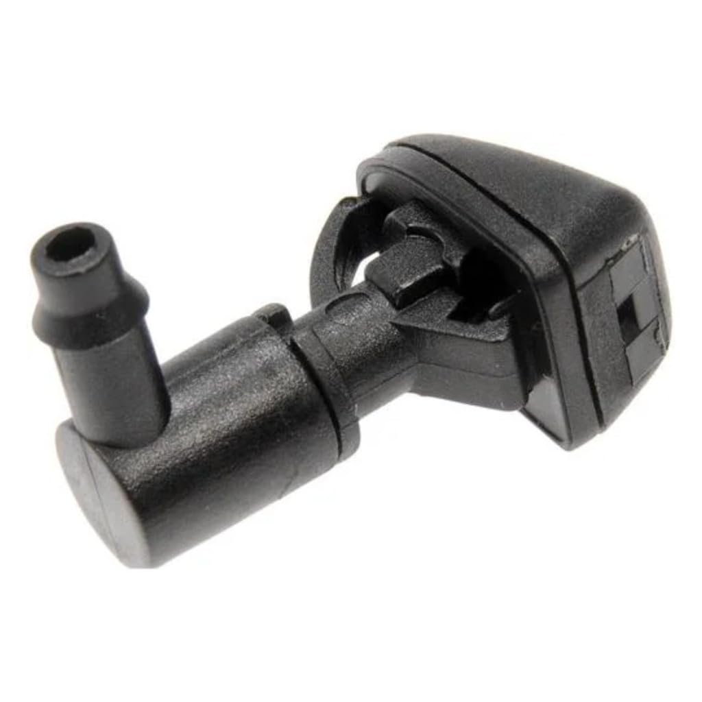 Windshield Washer Nozzle For Dodge Stratus 21 2002 2003 2004 2005 Black Plastic Snap On 0 10 In Hose Port 0 65 Mounting Hole