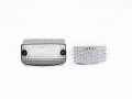 Tp Motorcycle Led Brake Tail Light Smoke Lens With Integrated Turn Signal Fit For Honda 1994-2003 Magna 750 2001-2007 Shadow 