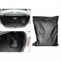 Uxcell Ym 460x185x170cm 190t Black Car Cover Waterproof Breathable Scratch Rain Snow Heat Resistant With Driver Door Zipper