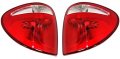 Tail Lamp Assemblies For 04-07 Chrysler Town And Country Dodge Caravan Left Right Set Red Clear Waterproof Lights 