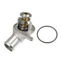 Water Outlet Thermostat Engine Coolant Housing Assembly For Chevrolet Silverado 2500 1999-2003 No 12571261 