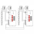 Cleiscry K-1000c Ws2812b Ws2815 Sk6812 Ws2811 Ws2801 Led Strip Matrix String Pixels Controller Dc5-24v Addressable Programmable