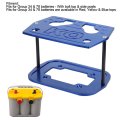 Stainless Steel Battery Tray For Group 34 78 Batteries Red Yellow Blue Tops
