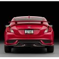 Ipick Image Made For Honda Civic Si Dual Logo Black Metal License Plate Frame