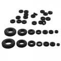 180pcs Rubber Grommets Retaining Ring Set Blanking Hole Wiring Cable Gasket Kit Used Replace Damaged Gaskets Leaking Hoses