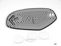 09-14 Cad Escalade Sierra Yukon Heated Signal Right Passenger Side Convex Mirror Glass Lens W O Backing Plate Comes With 