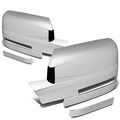 Restying Factory Chrome Full Mirror Cover With Or Without Light For 09-14 Ford F150 09 10 11 12 13 14 