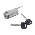 Ignition Key And Tumbler 201-2432 Silver Metal Switch With Two Non Programmable Keys Panel Mount 2 Positions 