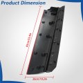 Black Rear Right Passenger Lower Side Door Molding Trim Replacement For Highlander 2020-2023 75741-0e906