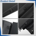 Black Rear Right Passenger Lower Side Door Molding Trim Replacement For Highlander 2020-2023 75741-0e906