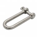 Extreme Max 3006 8201 4 Boattector Stainless Steel Long D Shackle 1 4-pack 