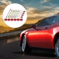 X Autohaux Low Profile Engine Valve Cover Washer Bolt Kit Red For Acura Honda K-series Engines K20 K24