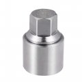 Acropix Car 312 Wheel Lug Nut Removal Key Fit For Mercedes-benz Pack Of 1 Silver Tone 
