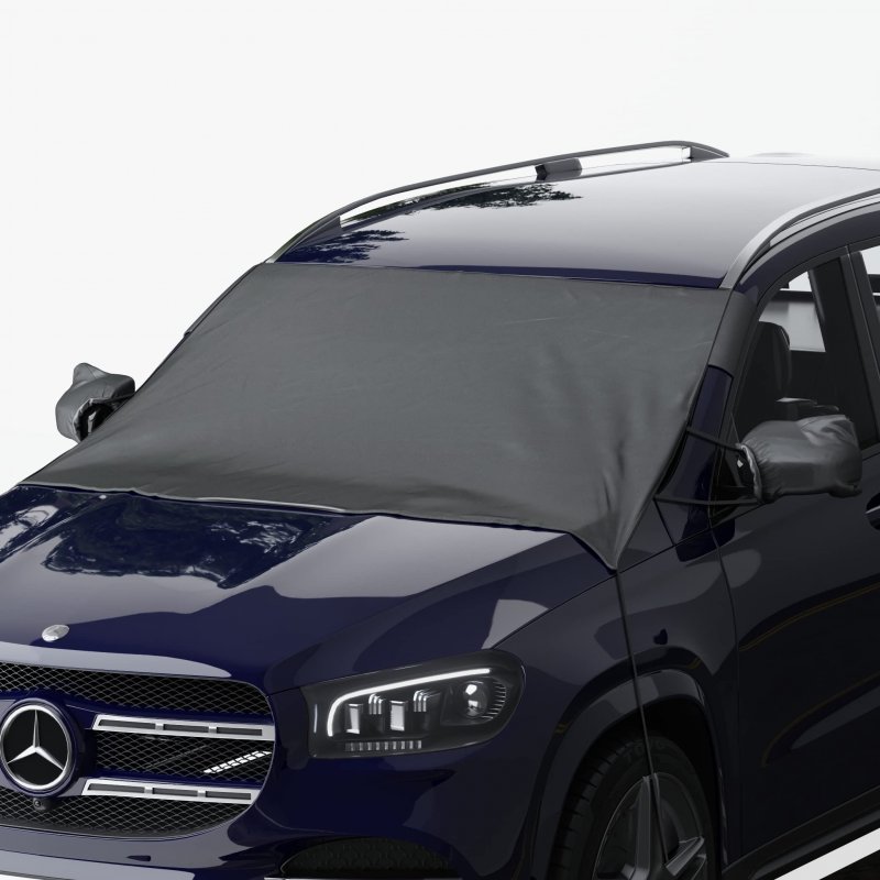 Autotech Park Custom-fit Snow Cover For 2012-2017 Subaru Xv Crosstrek Wagon Windshield Comes With Rear Mirror