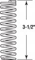 Handyman Springs Sp 9711 Compression Spring Steel Construction Nickel-plated Finish 0 041 Ga X 23 In 3-1 2 2 Pack