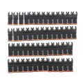54 Pcs 1-3 8 Curved-edge Oscillating Multitool Blades Metal Cutting Set Universal Saw Multi-purpose Blade For Wood Plastic