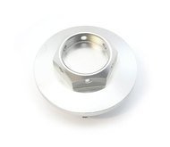 Ttr400 Oil Filler Cap For Honda Cb350f And Cb400f Silver Anodized Aluminum With Safety Wire Holes Part Number 400-041s