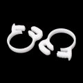 Uxcell 26 4mm-28 4mm Adjustable Ratchet Type Plastic Hose Tube Clamps Clips 4 Pcs