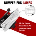 Front Right Fog Light With Bulb For 1997 1998d F150 F250 Expedition Passenger Side Clear Lens Replacement For Fo2593114