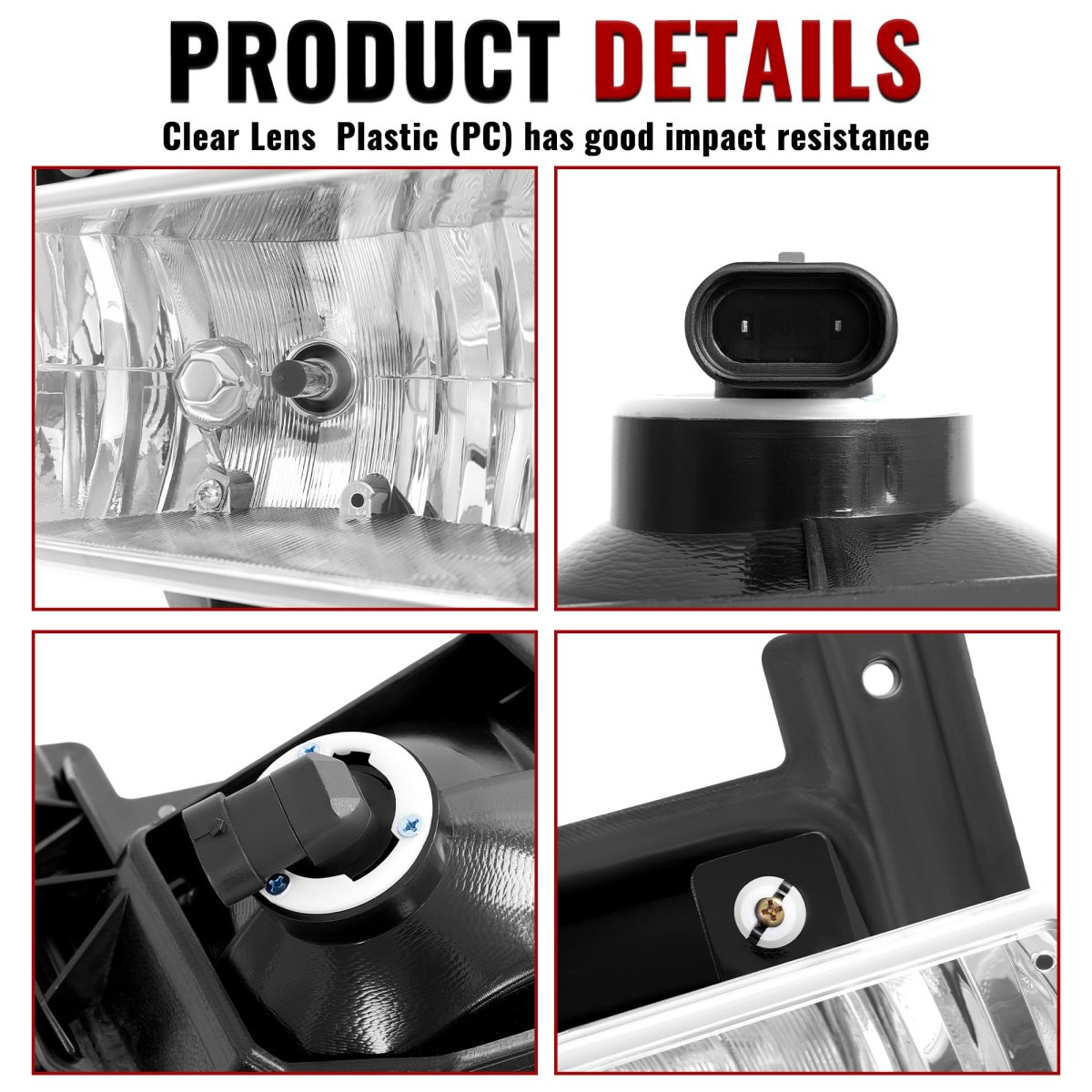 Front Right Fog Light With Bulb For 1997 1998d F150 F250 Expedition Passenger Side Clear Lens Replacement For Fo2593114