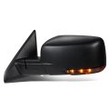 Dna Motoring Twm-037-oe-t888-bk-l Left Driver Side Powered Heated Defroster Towing Mirror W Turn Signal Puddle Light For 09-16 