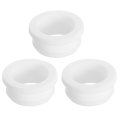 3pcs Rubber Grommets 29mm Drill Hole 24mm Id Top Hat Grommet White Silicone Plug Gasket For Wiring Automotive 