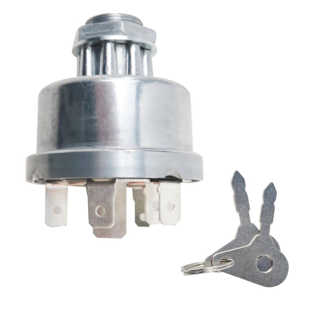 Ignition Key Switch For Ford Tractor 3500 3550 3600 3610 3900 3910 3930 Replaces 5nn11n572a D1nn11603b E7nn11n501ac 11000960