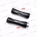 Httmt Trhb112-1 Motorcycle Flame Style 1 Hand Grips Compatible With H-dy Sport Tour Glide Fxrt Black