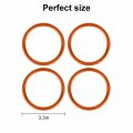 Cherocar Air Conditioner Vent Ring Trim Cover Interior Accessories For Jeep Wrangler Jl 2018-2022 Gladiator Jt 2020-2022