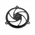 12cm Dia Black Aluminum Alloy Gy6 Engine Scooter Motorcycle Fan Cover 