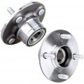 Ocpty 2pc 512025 Rear Wheel Bearing And Hub Assembly Fit For 4-lug W O Abs 200sx Lucino Nx Sentra Tsubame Tsuru 91 92 93 94 95