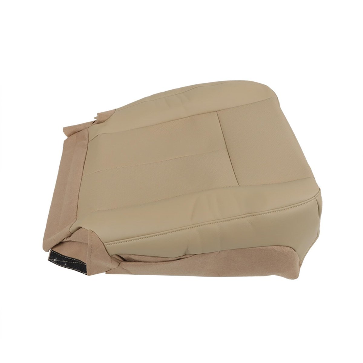 Tan Leather Seat Cover Driver Bottom Replacement For 2007 2014 Expedition Sport Utility 4 Door Custom Fit Front Left Cushion