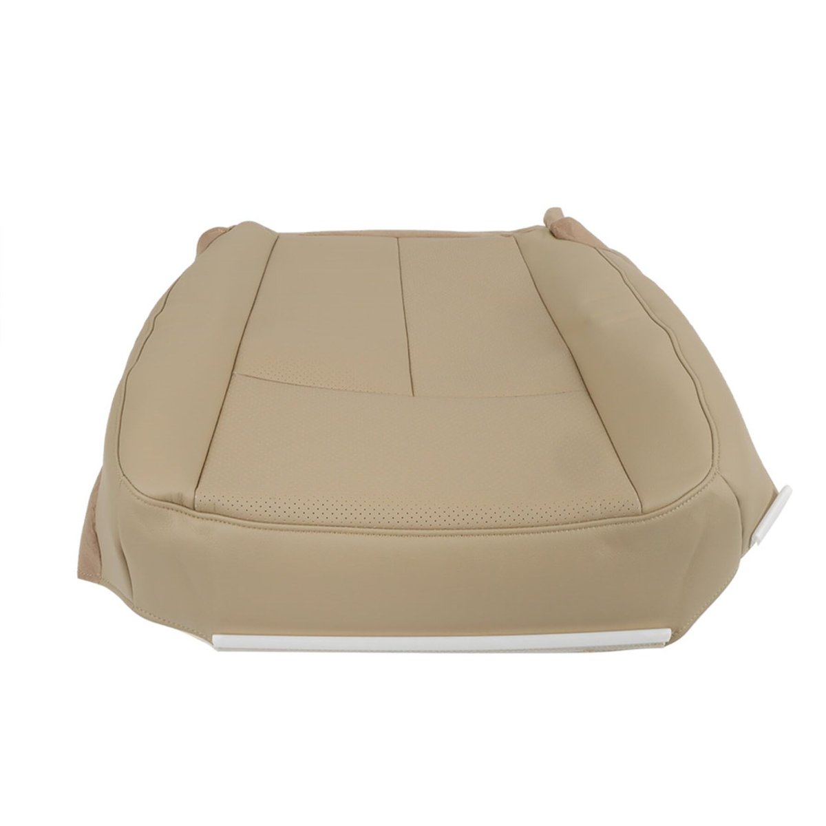 Tan Leather Seat Cover Driver Bottom Replacement For 2007 2014 Expedition Sport Utility 4 Door Custom Fit Front Left Cushion