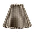Home Collection By Raghu Newbury Gingham Black Lampshade 14 