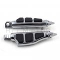 Httmt Mt216-048- Motorcycle Chrome Stiletto Footrest Pegs Compatible With H-d Softail Sportster Dyna Glide Fat Boy Goldwind