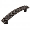 Cosmas 10 Pack 7066orb Oil Rubbed Bronze Braided Cabinet Hardware Handle Pull 3-3 4 Inch 96mm Hole Centers 