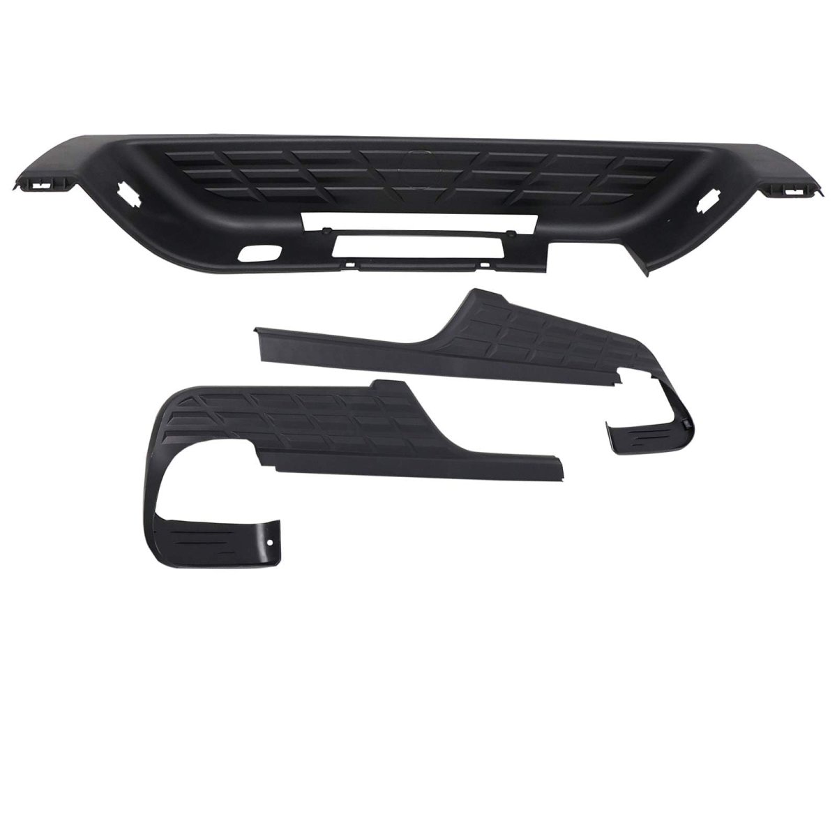 3pcs Rear Bumper Step Pad Left Right Center For Chevrolet Silverado Gmc Sierra 1500 2007 2008 2009 2010 2011 2012 2013 Replace