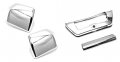 Sizver Chrome Door Mirror Tailgate Cover For Ford F150 