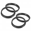 X Autohaux 4pcs Plastic 64 1mm To 72 56mm Car Hub Centric Rings Wheel Bore Center Spacer