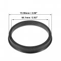 X Autohaux 4pcs Plastic 64 1mm To 72 56mm Car Hub Centric Rings Wheel Bore Center Spacer