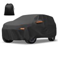 Car Cover For Jeep Grand Cherokee 2002-2025 Aluminum Film Outdoor Waterproof Sun Rain Snow Hail Protection With Driver Door 