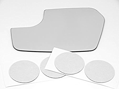 Driver Side Lower Flat Mirror Glass Lens For 11-12 Lincoln Mkz And Ford Fusion Left Without Backing Plate Includes Adhesive