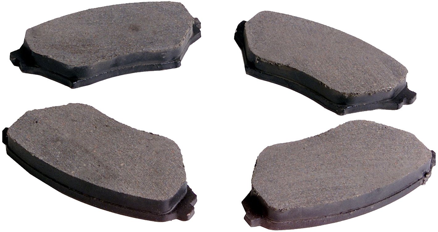 089-1660 Rear Brake Pads For Car Vehicle Specific Fit With Precision Cut Edges And Shims Included