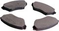 089-1660 Rear Brake Pads For Car Vehicle Specific Fit With Precision Cut Edges And Shims Included 