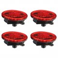 Corvette C5 Tail Lights 4pcs Led Brake Signa Lamp For 1997 1998 1999 2000 2001 2002 2003 2004 Chevy Red W O Hyperflash Harness 
