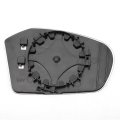 Car Rearview Left Driver Side Mirror Glass Replacement W Backing Plate Aspherical Heated White For Mercedes A Class W169