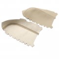 Secosautoparts Armrest Cover Front Door Panels Leather Beige Tan Compatible With 2009 2010 2011 2012 2013 2014 2015 Honda Pilot