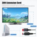 Sensor Bar Extension Cable 30ft For Wii U
