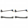A-partrix 4 Front Rear Stabilizer Sway Bar Link Kit End Links Replacement Fits Mercedes-benz Slk280 2006-2008 Slk300 2009-2011 