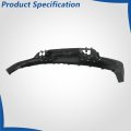 Plastic Front Lower Bumper Cover Valance With Tow Hook Holes And Skid Plate Primered Replacement For Silverado 1500 2016-2019